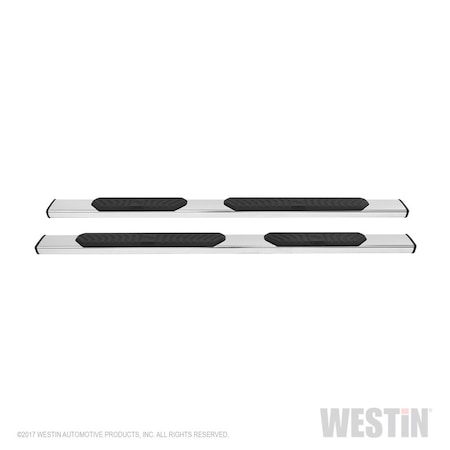 05-17 FRONTIER CREW CAB STAINLESS STEEL R5 NERF STEP BARS